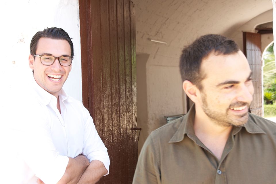 PPURA-Gründer Maurizio Floccari und Cemal Cattaneo PPURA-Gründer Maurizio Floccari und Cemal Cattaneo