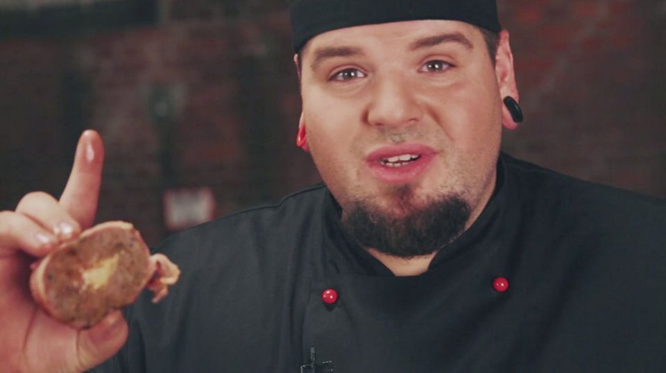 Pefekt gegart: Marc Balduans Bacon Bomb ist bereit für die Geschmacks-Explosion. Pefekt gegart: Marc Balduans Bacon Bomb ist bereit für die Geschmacks-Explosion.