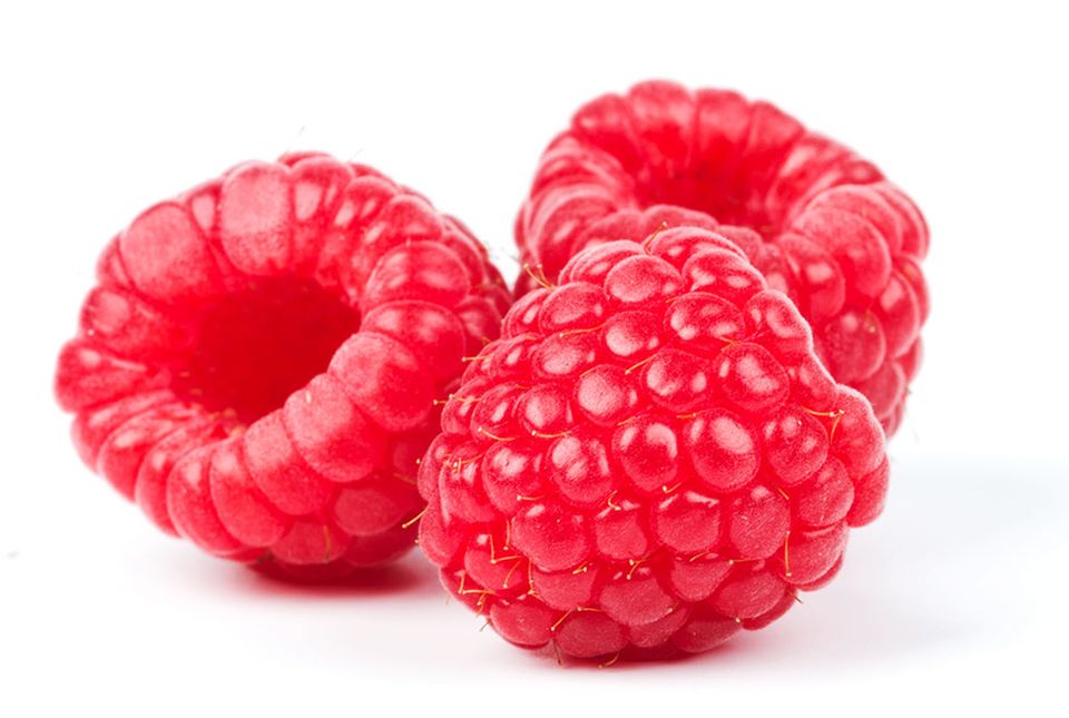 Saftige und zarte Himbeeren Saftige und zarte Himbeeren
