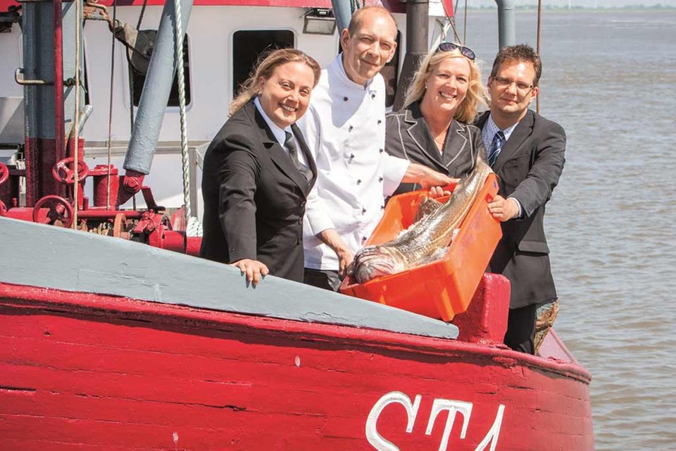 Mit an Bord des Gourmet Festivals: Das Team des "ambassador" in St. Peter Ording