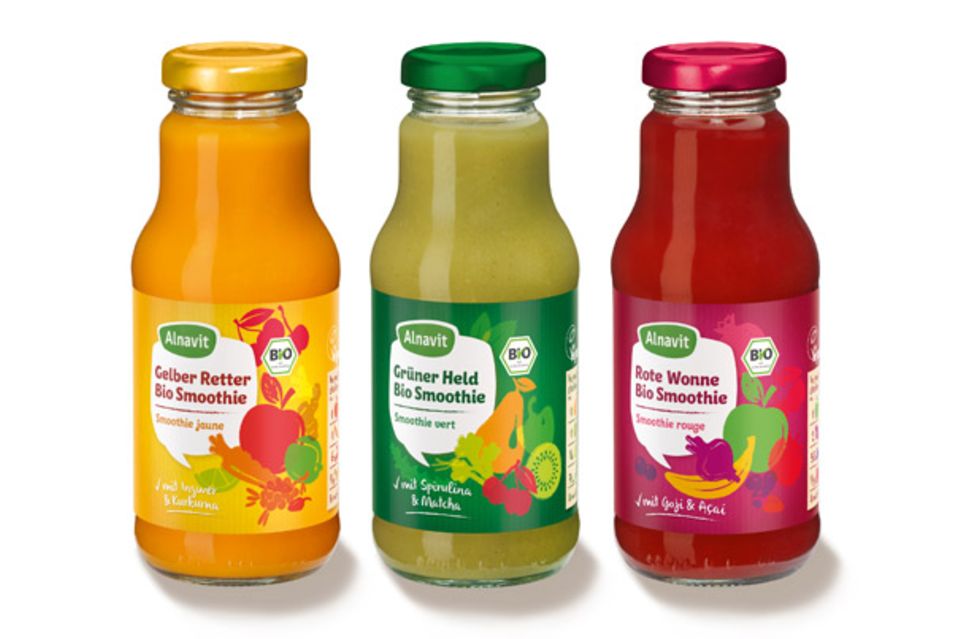 Eine Portion Gemüse und Obst: Smoothies von Alnavit Eine Portion Gemüse und Obst: Smoothies von Alnavit
