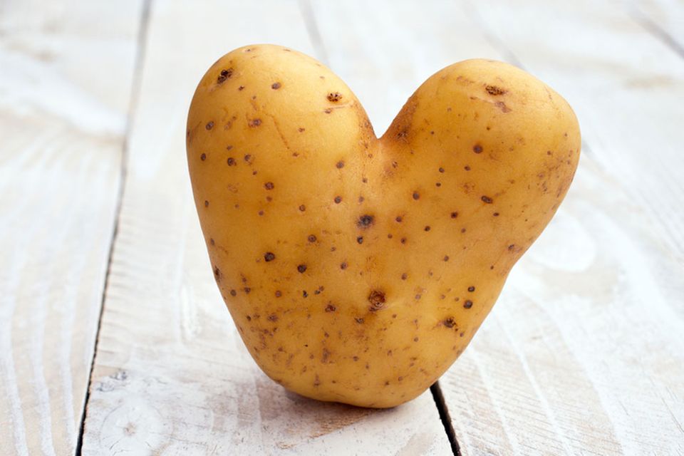 Ein Herz für Gemüse: auch unförmige Kartoffeln schmecken gut