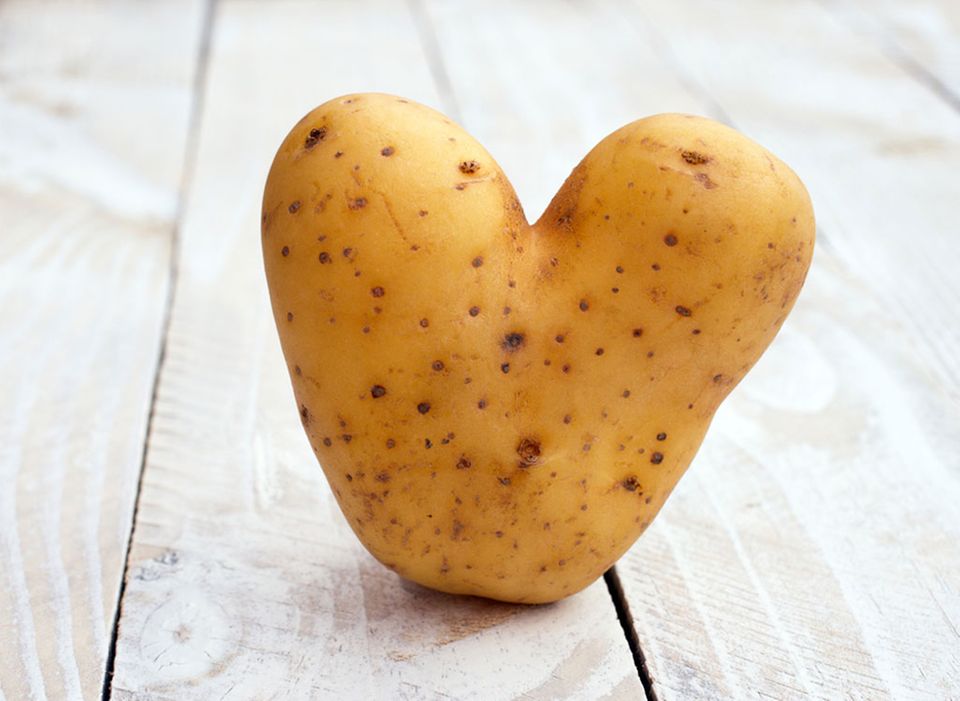 Ein Herz für Gemüse: auch unförmige Kartoffeln schmecken gut Ein Herz für Gemüse: auch unförmige Kartoffeln schmecken gut