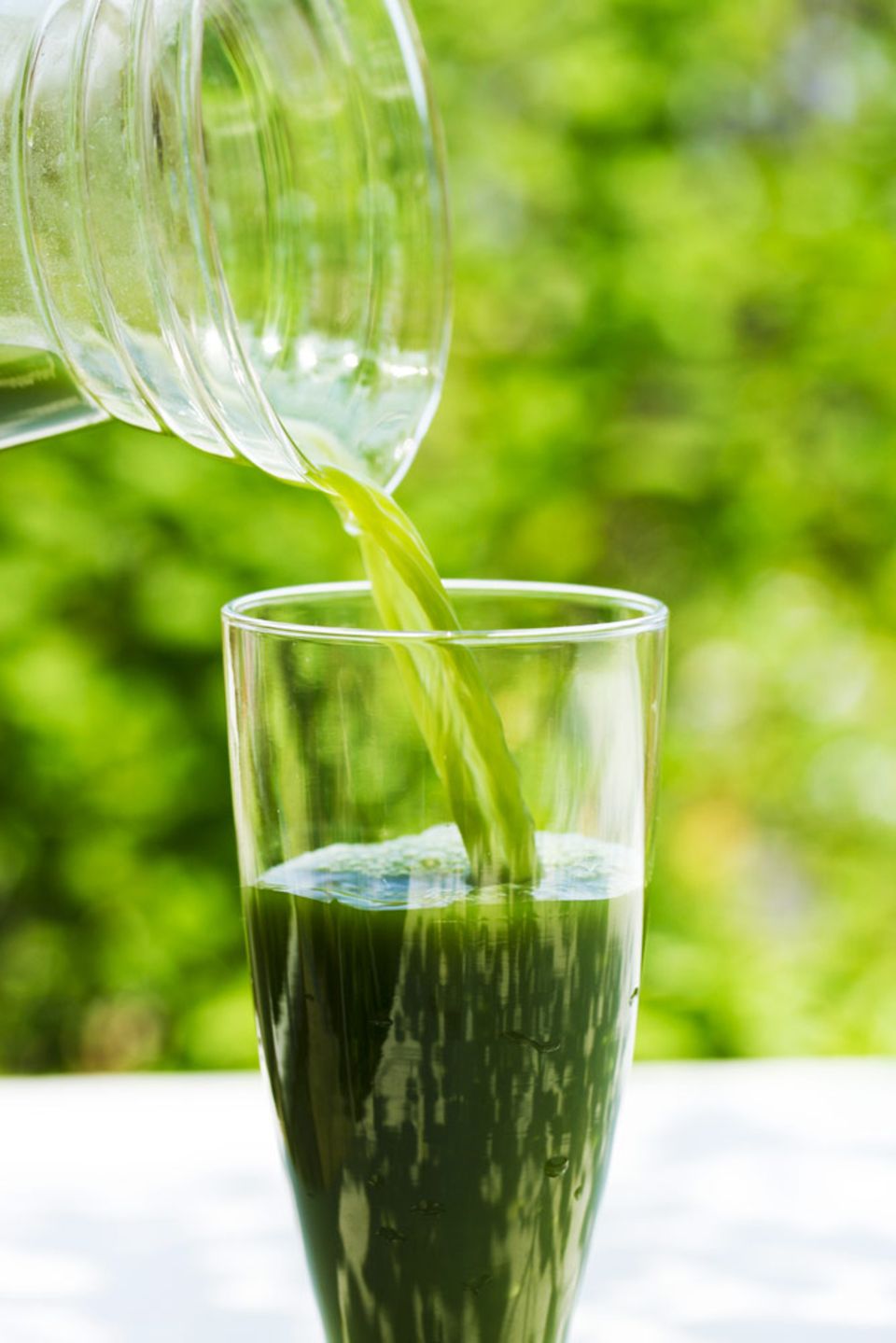 Kalter Matcha kann im Sommer wunderbar erfrischen! Kalter Matcha kann im Sommer wunderbar erfrischen!