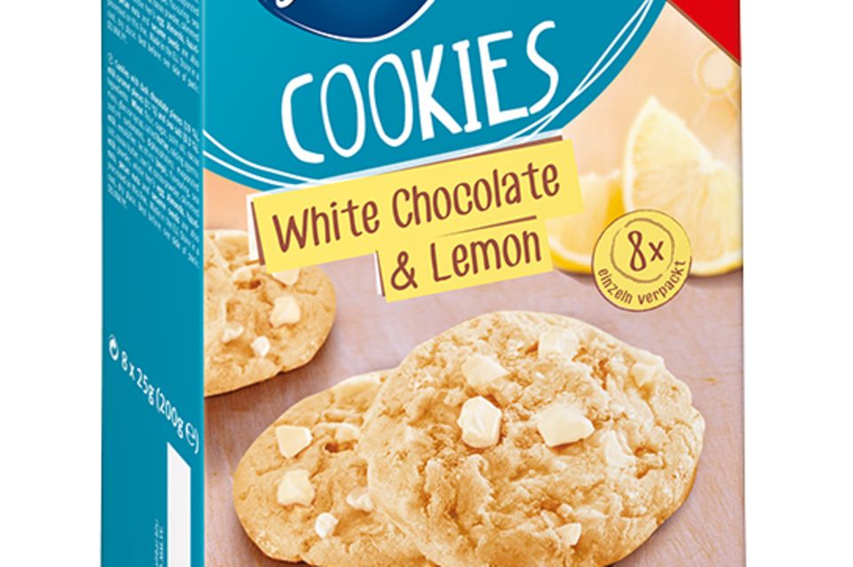 Mit frischer Zitronennote: "White Chocolate & Lemon" Cookies