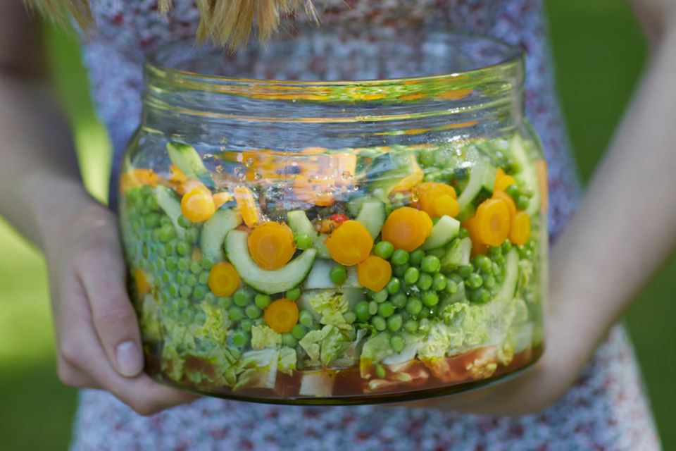 Salate zum Mitnehmen Salate zum Mitnehmen