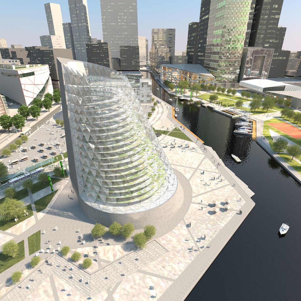 So soll Europas erstes vertikales Gewächshaus aussehen, das in Schweden gebaut wird So soll Europas erstes vertikales Gewächshaus aussehen, das in Schweden gebaut wird