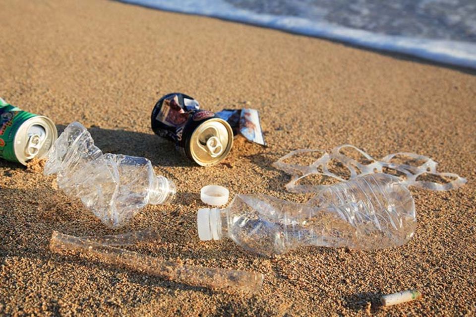 Keine Seltenheit: Müll am Strand