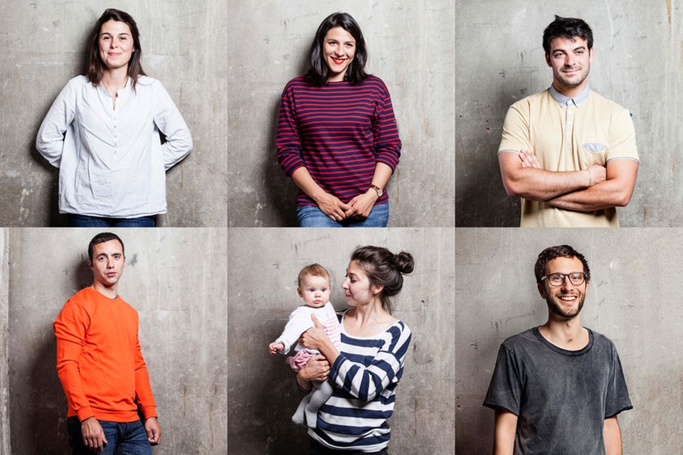 Das Team von BRIE ET SES AMIS. Paula ist unten in der Mitte zu sehen Das Team von BRIE ET SES AMIS. Paula ist unten in der Mitte zu sehen
