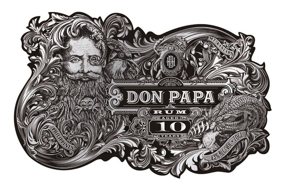 Don Papa 10 Years: ein Etikett das viel verspricht