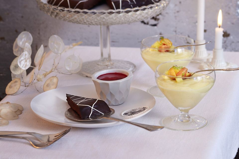 Festliche Desserts fürs Weihnachtsessen Festliche Desserts fürs Weihnachtsessen