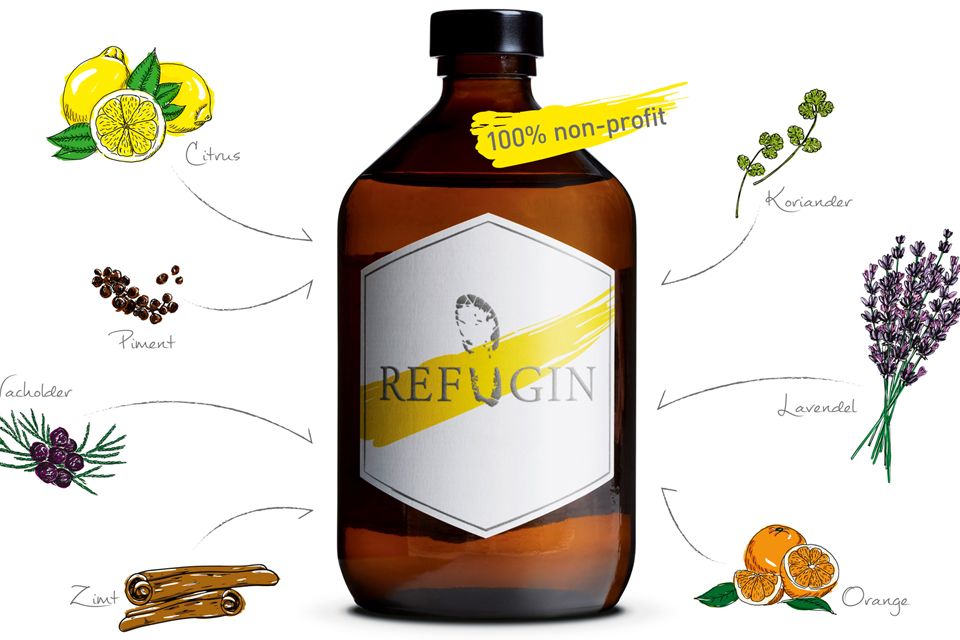 Refugee + Gin = Refugin