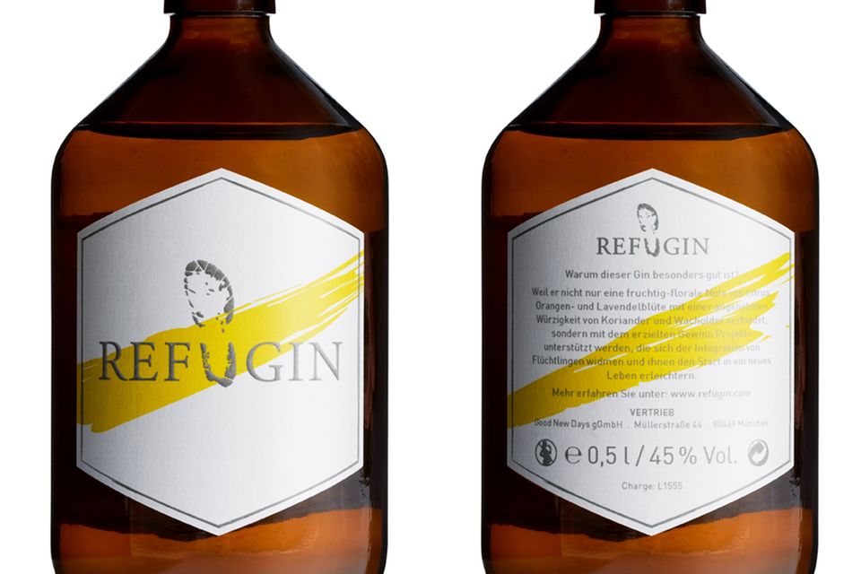Köstlicher Gin und wohltätiges Projekt: Refugin