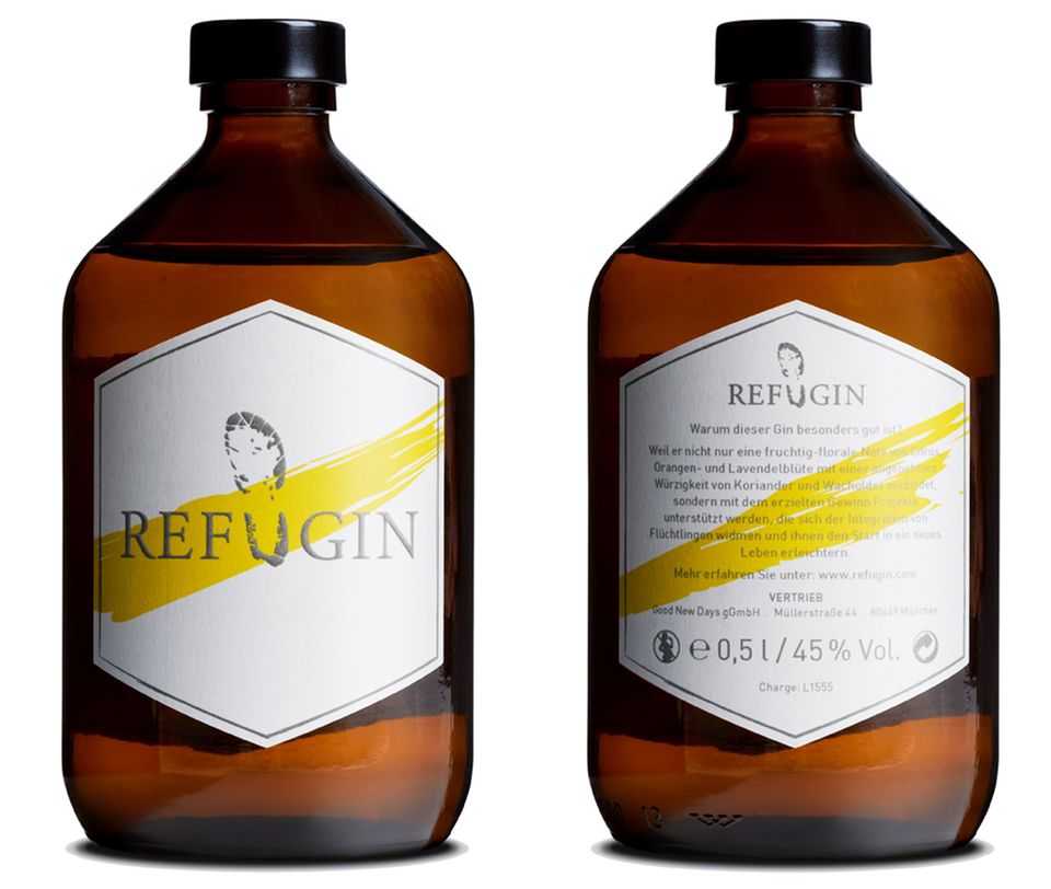 Köstlicher Gin und wohltätiges Projekt: Refugin Köstlicher Gin und wohltätiges Projekt: Refugin