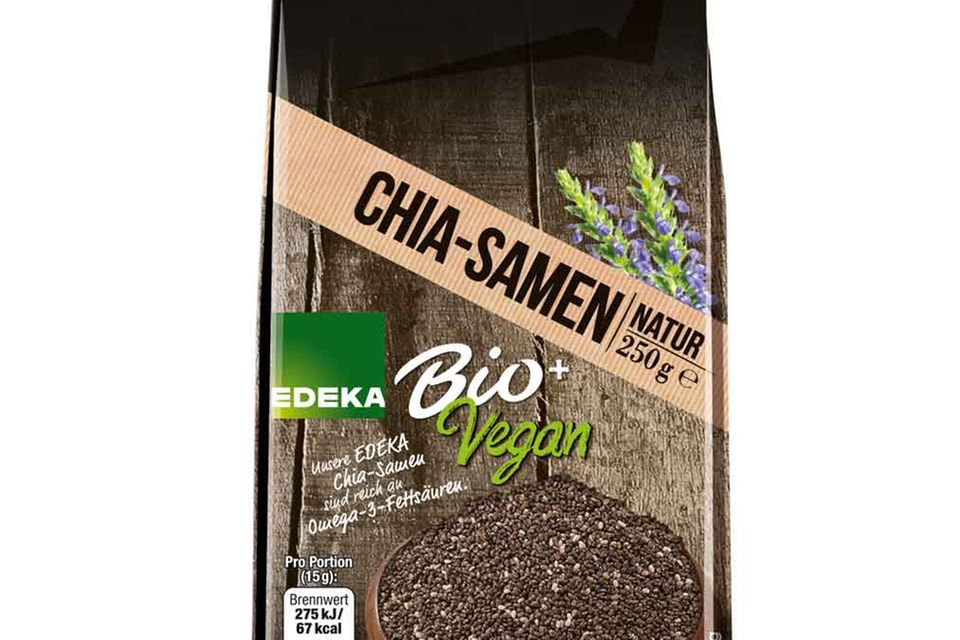 Eins der neuen Produkte: Chia-Samen