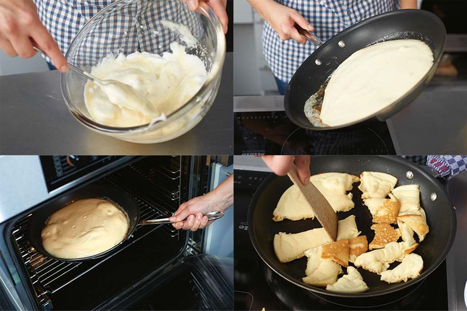 So backen Sie Kaiserschmarrn Schritt für Schritt So backen Sie Kaiserschmarrn Schritt für Schritt