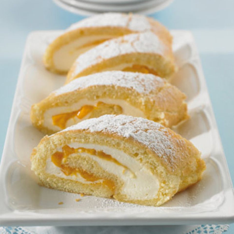 Pastry with cream