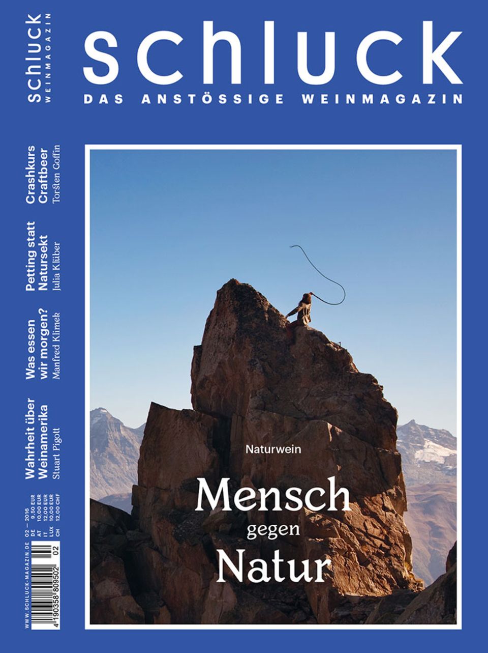 Ausgabe 2 von schluck widmet sich ausführlich dem Thema Naturwein Ausgabe 2 von schluck widmet sich ausführlich dem Thema Naturwein