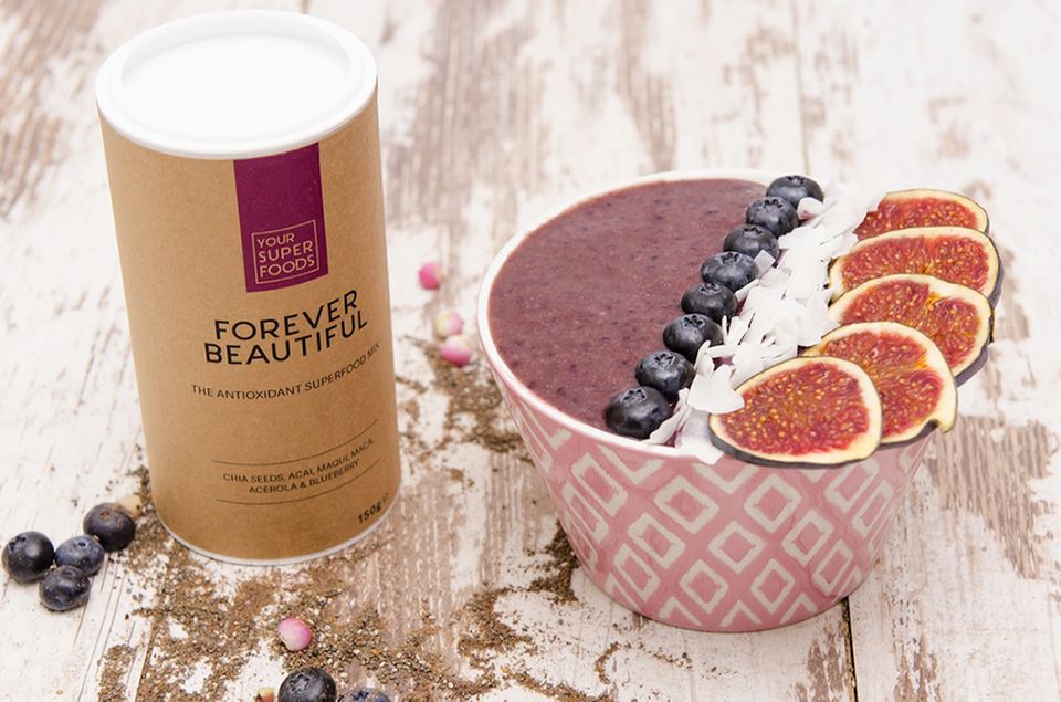Forever Beautiful Açaí Bowl: Fitmacher Frühstück Forever Beautiful Açaí Bowl: Fitmacher Frühstück