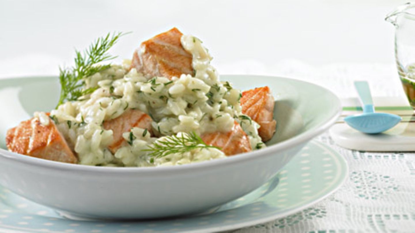 Lachsrisotto Rezept