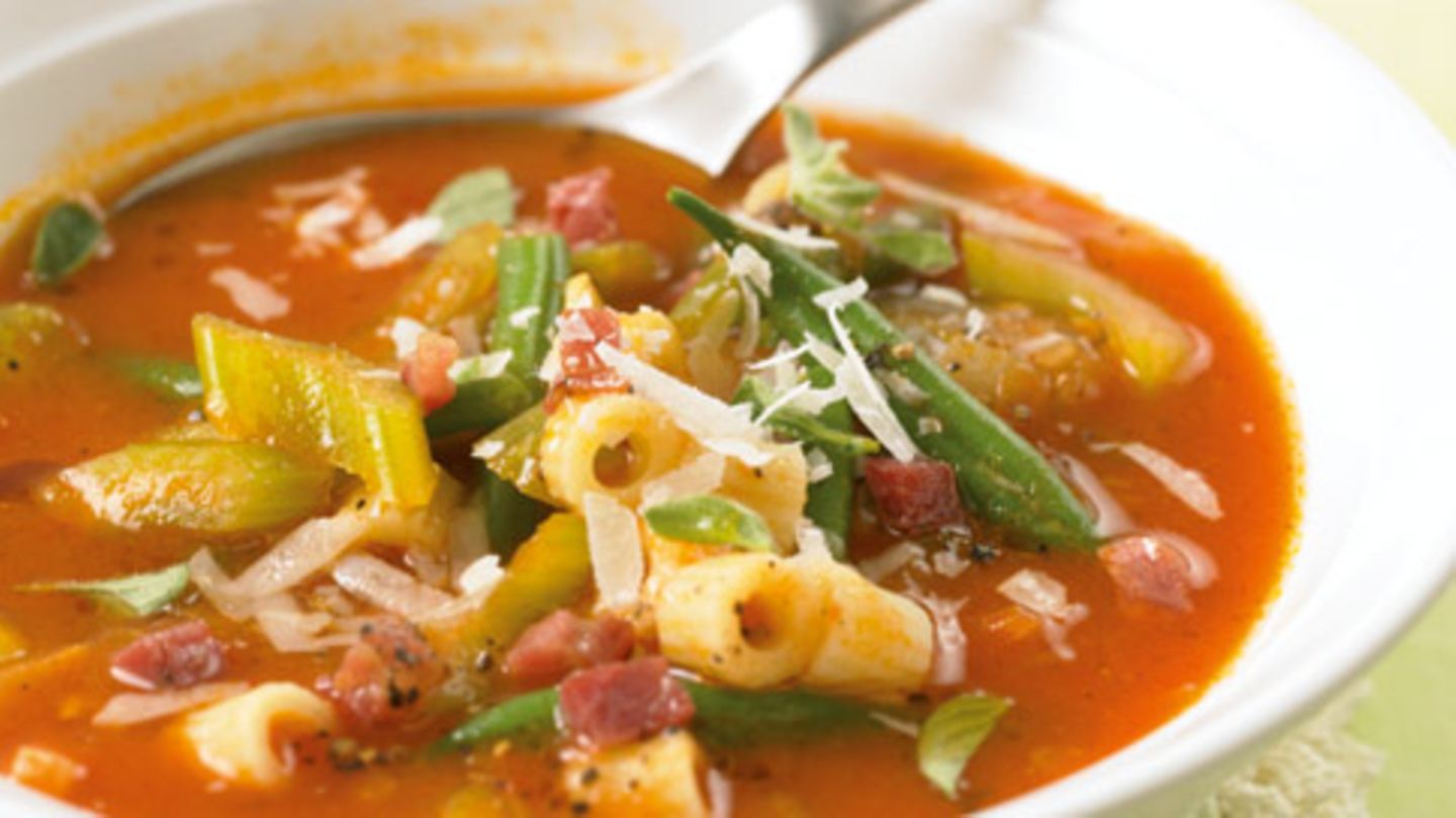 Rote Minestrone Rezept