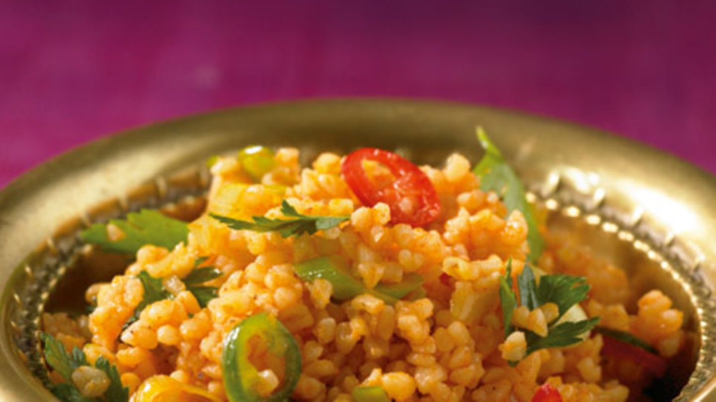 Bulgursalat mit Pfefferschoten Rezept