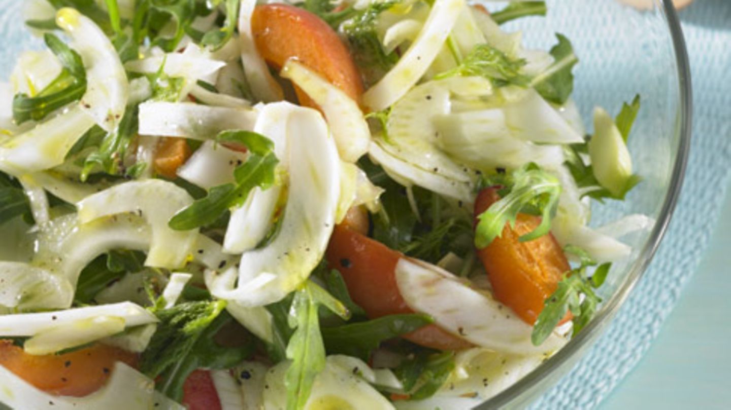 Fenchel-Aprikosen-Salat Rezept