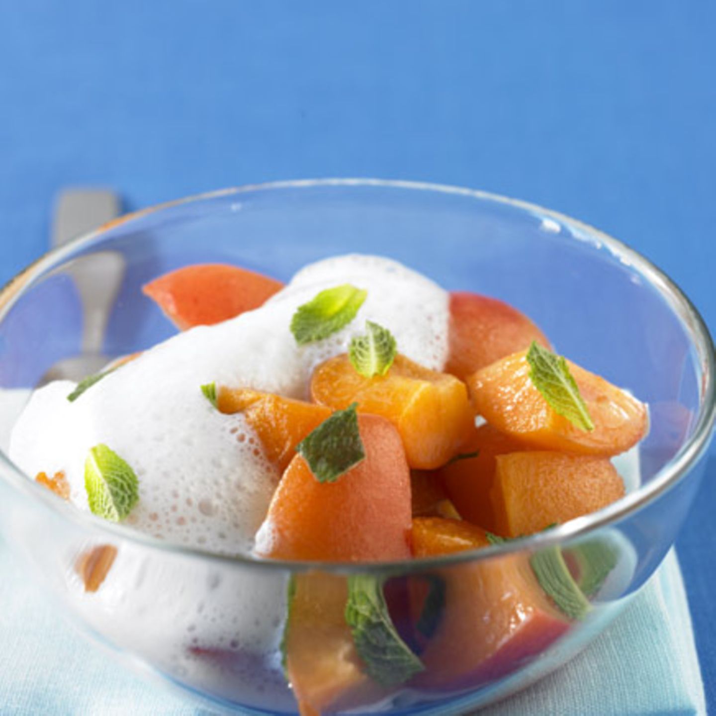 Aprikosen-Minze-Salat