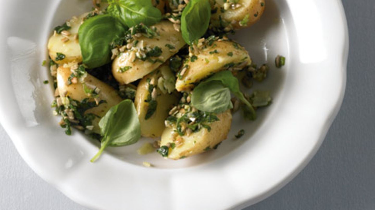 Pellkartoffeln mit Häckerle Rezept - [ESSEN UND TRINKEN]