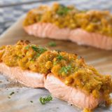 Lachs mit Maishaube