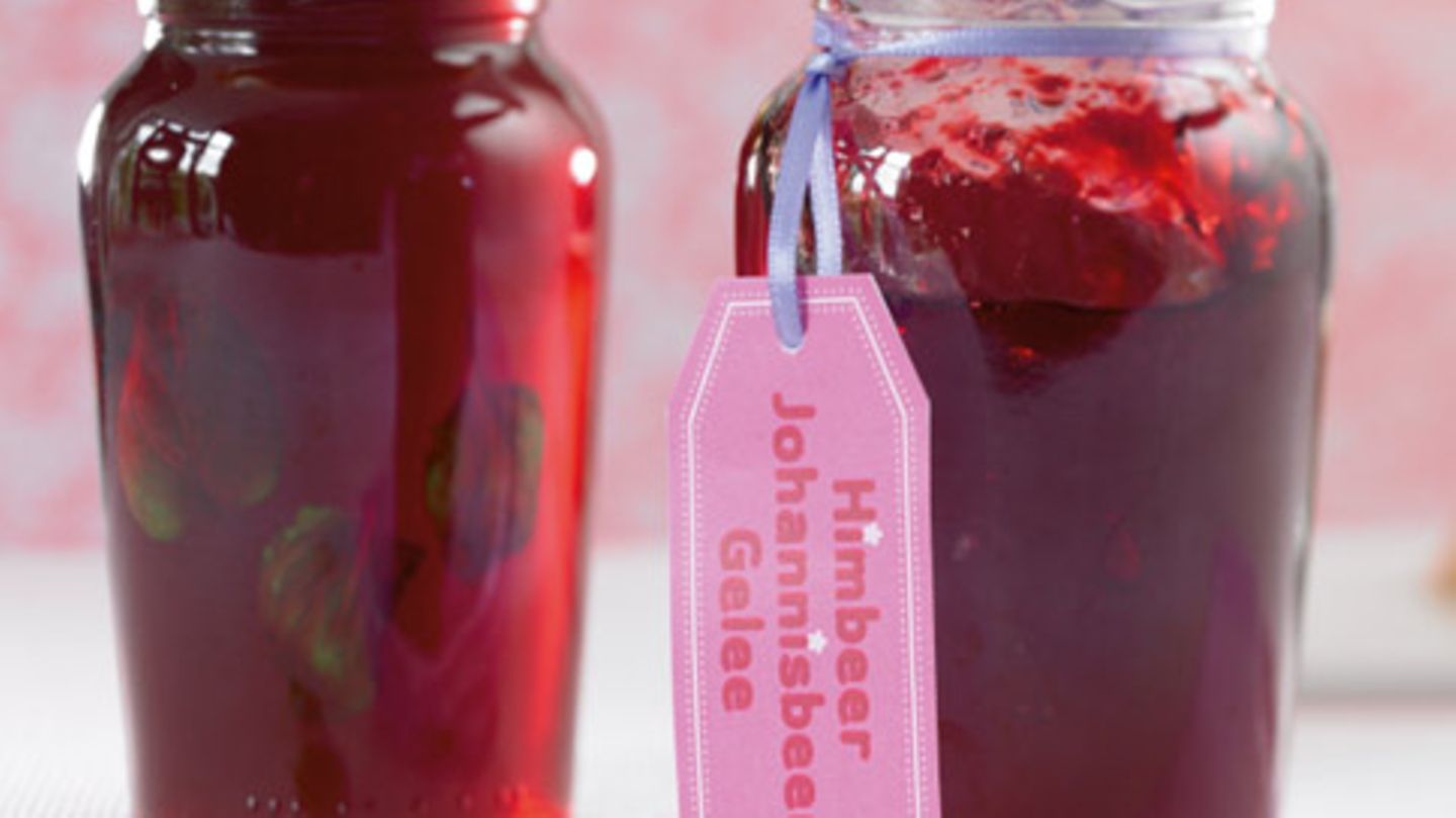 Himbeer-Johannisbeer-Gelee Rezept