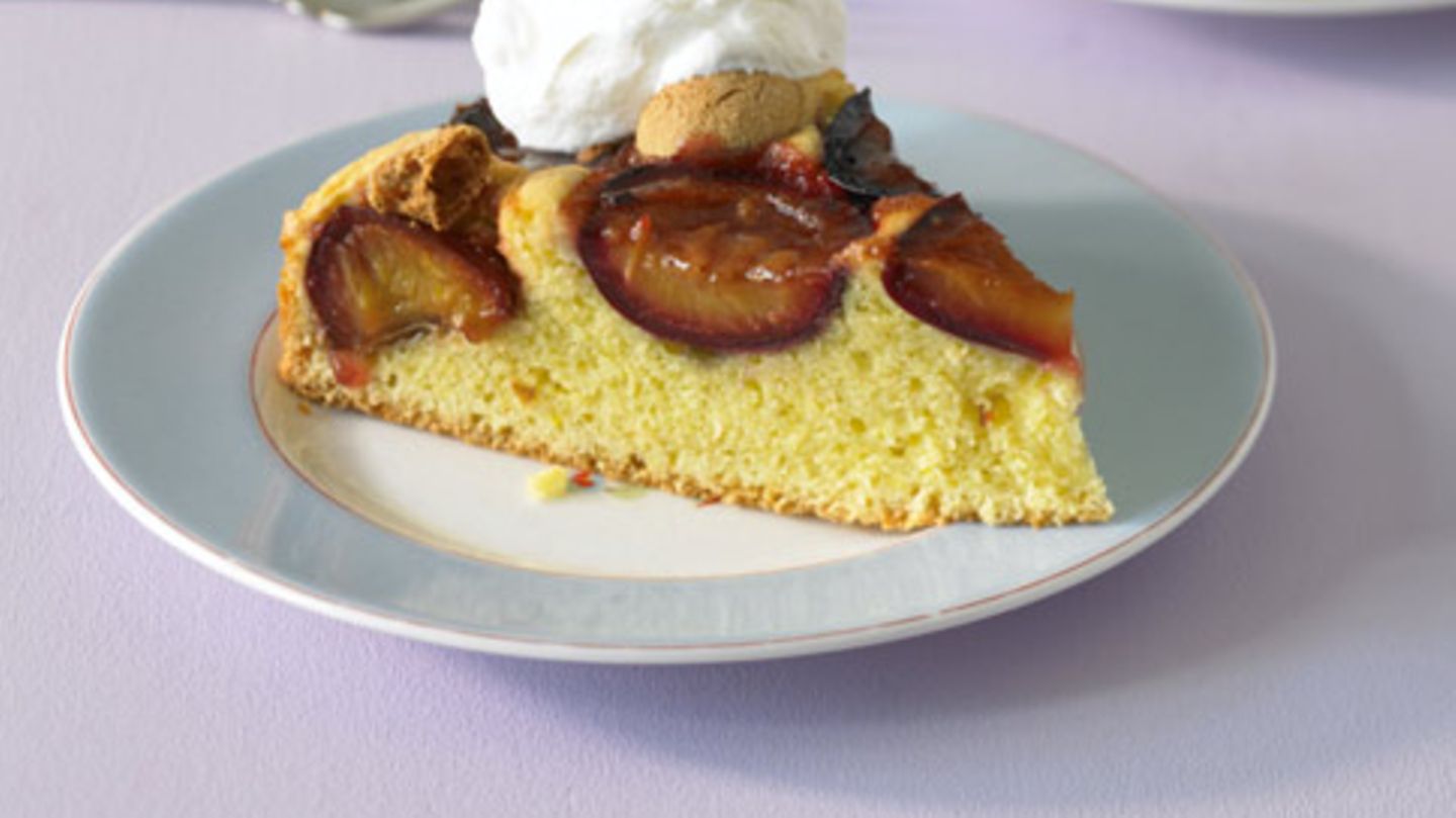 Eierlikör-Zwetschgenkuchen Rezept