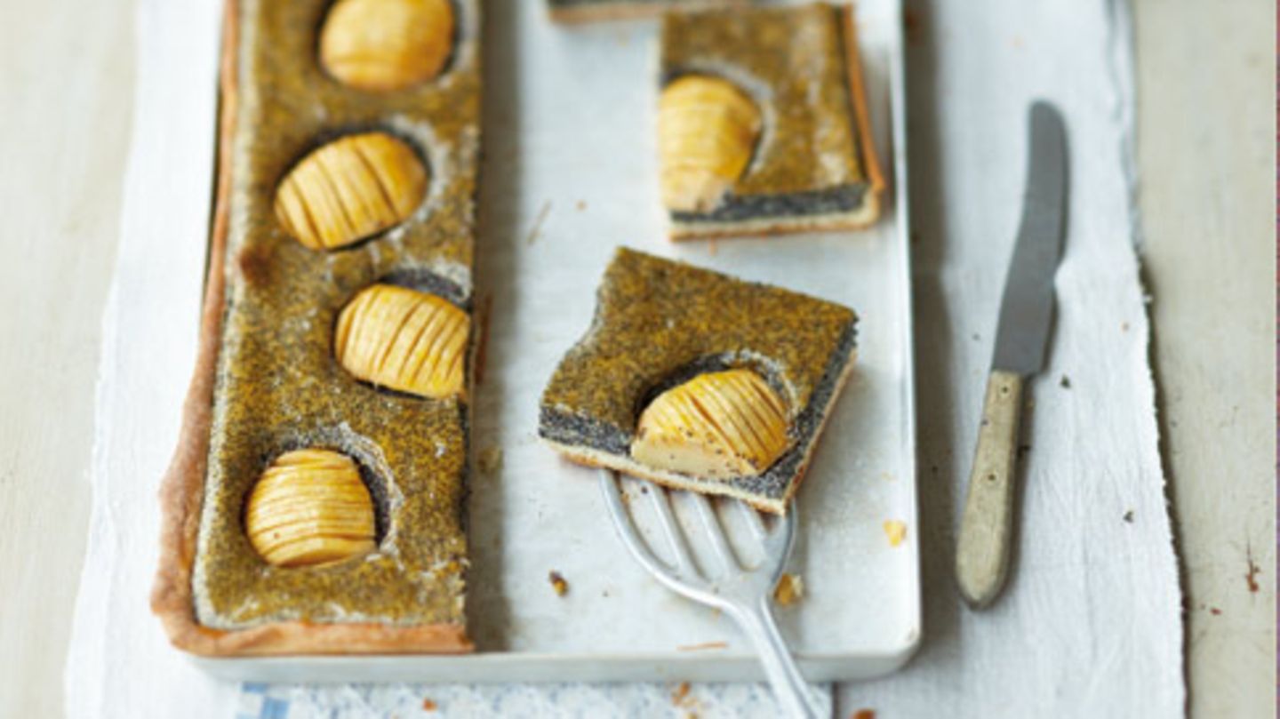 Mohn-Apfelkuchen Rezept