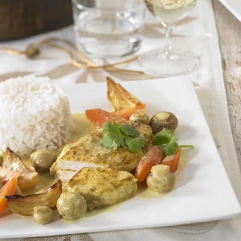 Kokos-Curry-Hähnchen