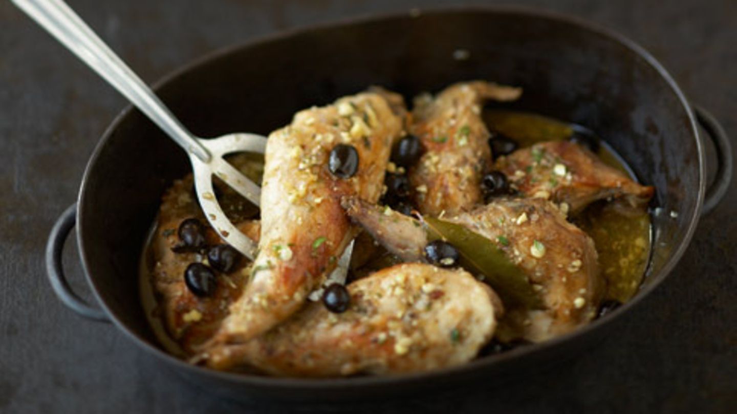 Ligurisches Kaninchen Rezept