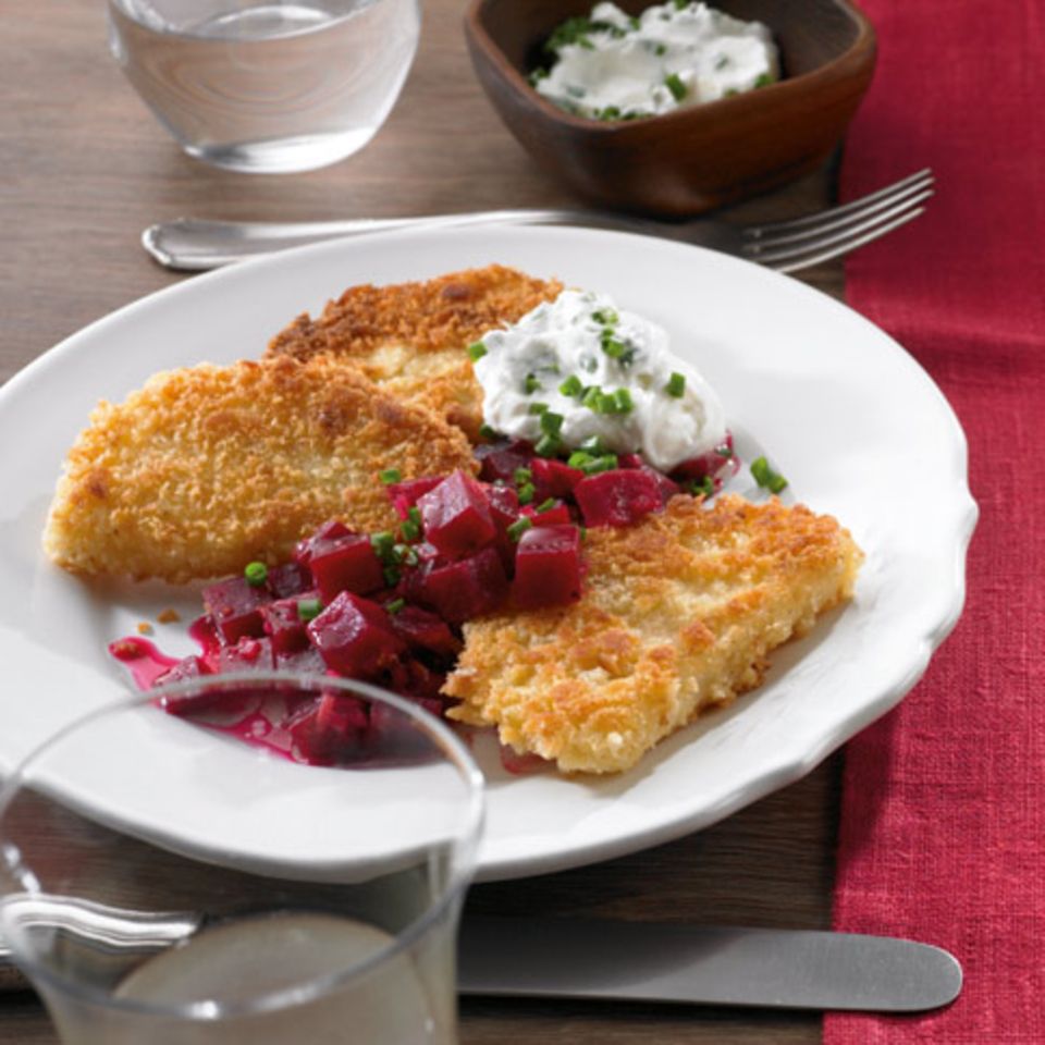 Sellerietaler Mit Roter Bete Rezept Essen Und Trinken