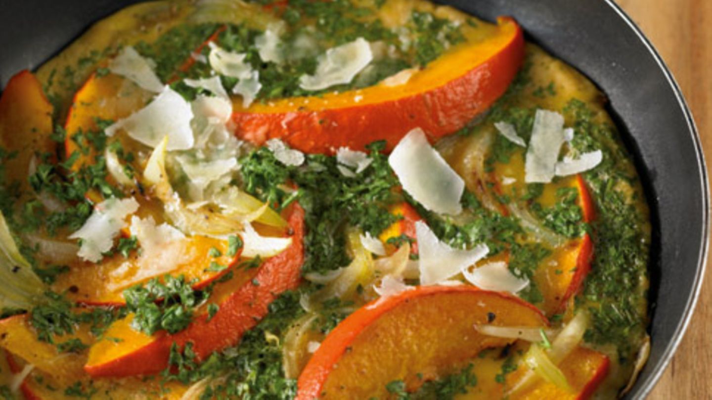 Kürbis-Omelett Rezept