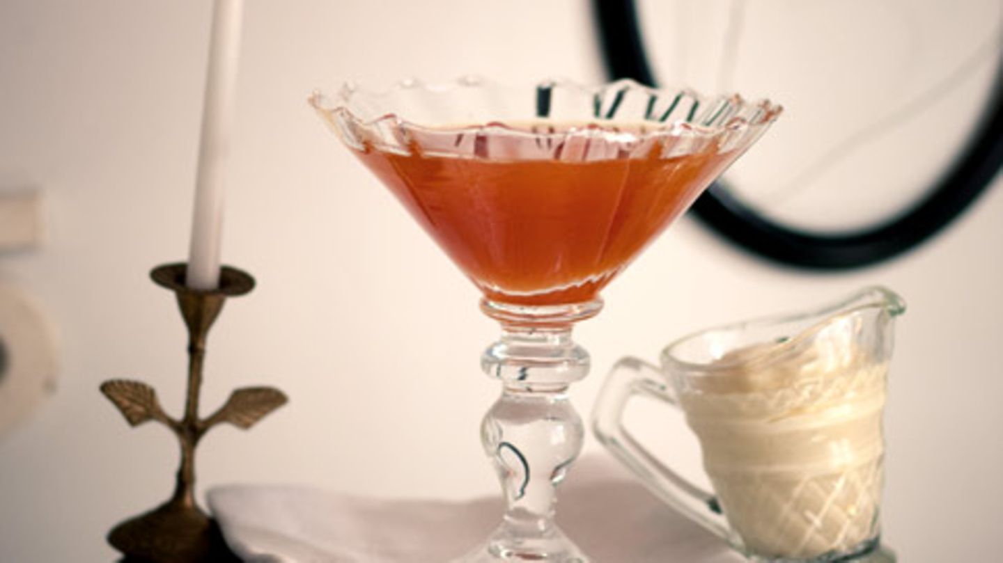 Zitrus-Götterspeise mit Vanillecreme Rezept