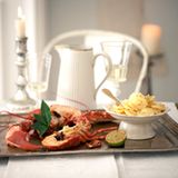 Hummer mit Kartoffelsalat