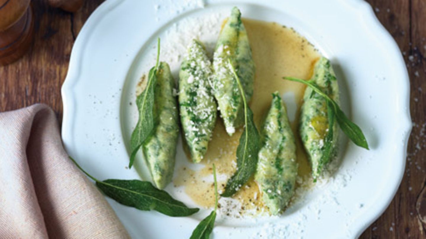 Malfatti mit brauner Butter und Salbei