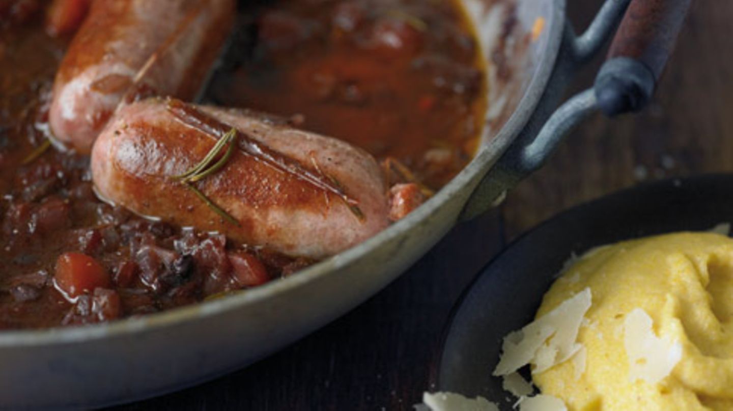 Salsicce mit Polenta Rezept