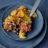 Zitrusfrüchte-Crumble