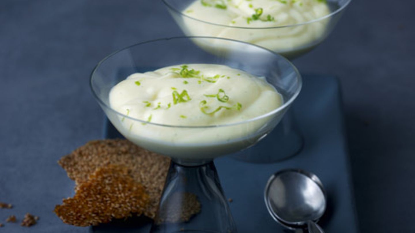 Limetten-Vanillecreme Rezept