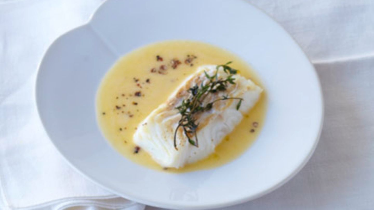 Skrei mit Szechuan-Pfeffer-Sauce Rezept - [ESSEN UND TRINKEN]