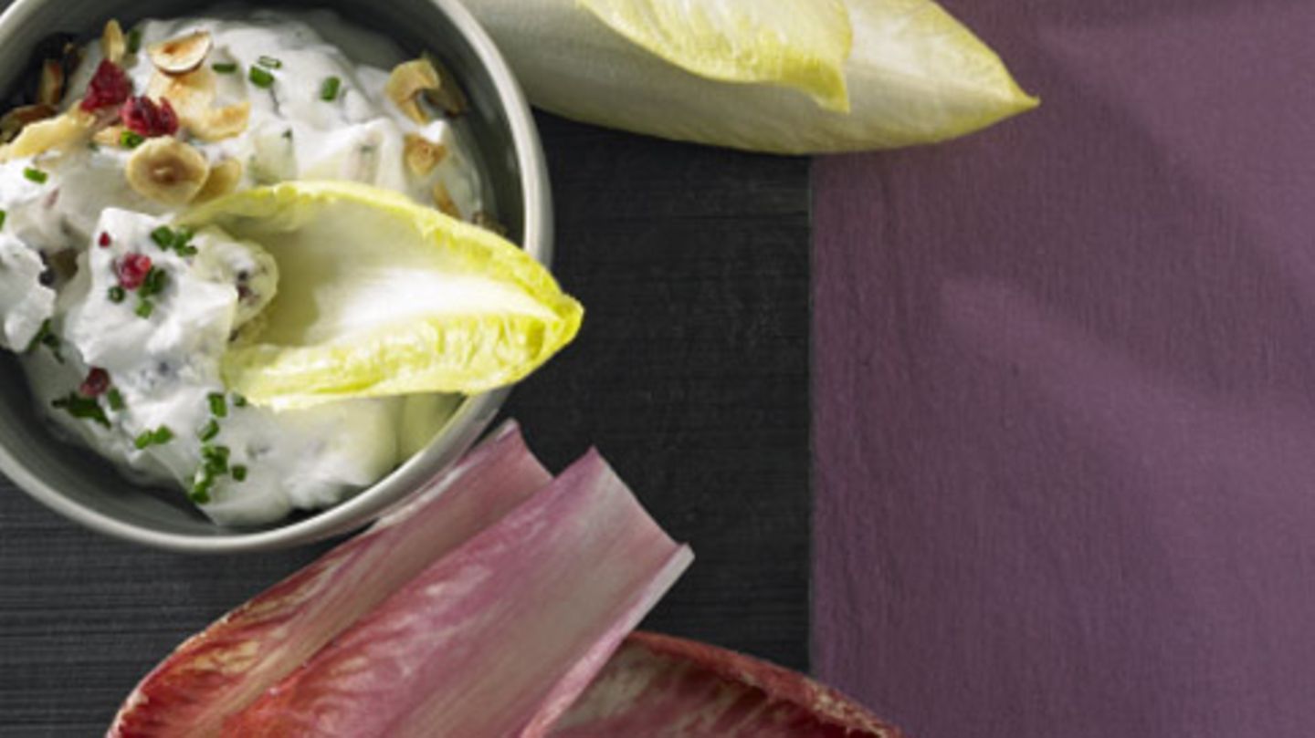 Chicorée mit Ziegenkäse Rezept
