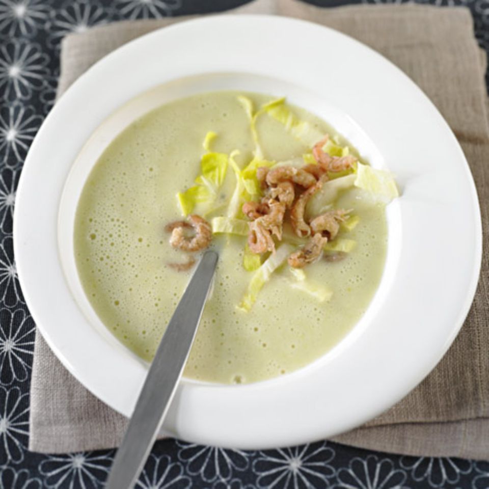 Chicorée-Kartoffel-Suppe