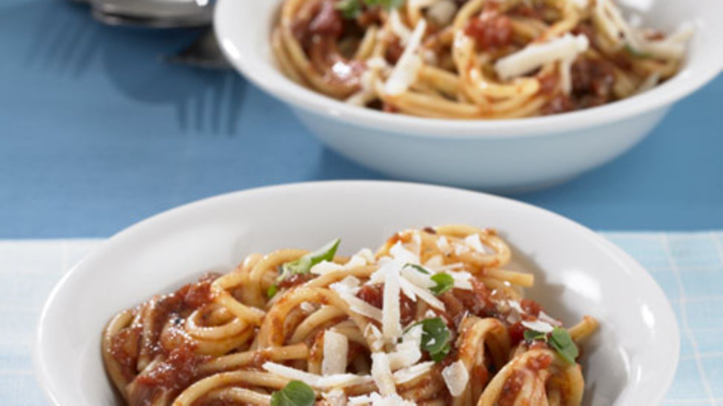 Spaghetti mit Aceto-Sauce Rezept