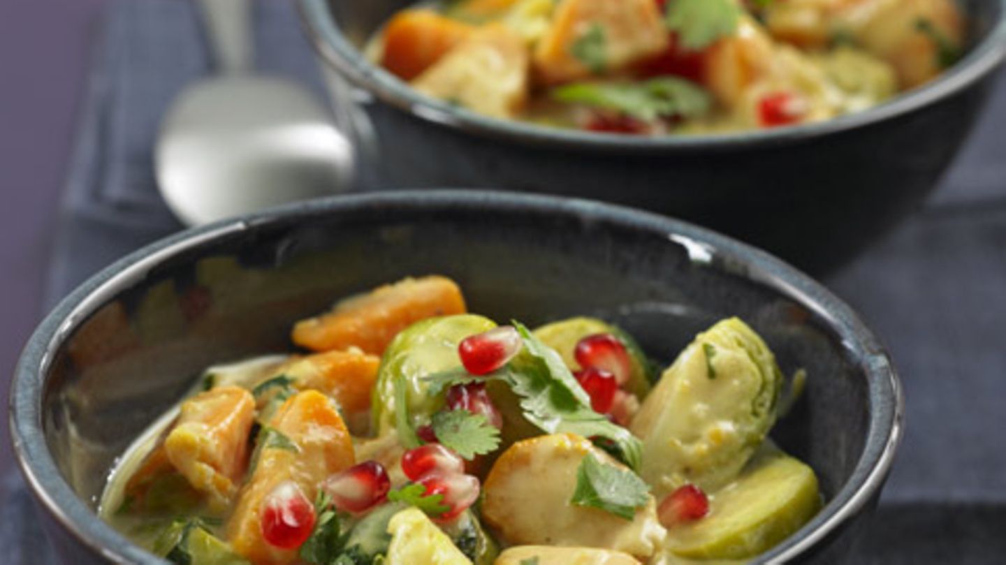 Rosenkohl-Curry Rezept