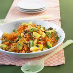 Möhren-Avocado-Salat