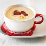 Schnelle Erbsencrèmesuppe